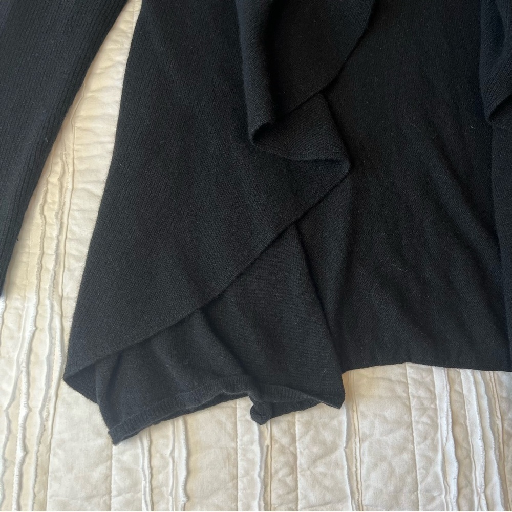 Bloomingdale's Black Cardigan Sweater - Picture 5 of 11